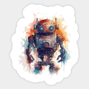 Robot1W Sticker